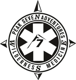 PEAK SEVEN ADVENTURES WILDERNESS MEDICINE 7 Trademark Image
