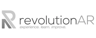 AR REVOLUTIONAR EXPERIENCE. LEARN. IMPROVE. Trademark Image