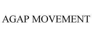 AGAP MOVEMENT Trademark Image