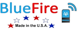 BLUEFIRE MADE IN THE U.S.A. Trademark Image
