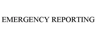 EMERGENCY REPORTING Trademark Image