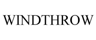 WINDTHROW Trademark Image