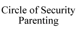 CIRCLE OF SECURITY PARENTING Trademark Image