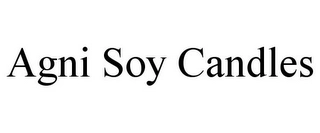AGNI SOY CANDLES Trademark Image