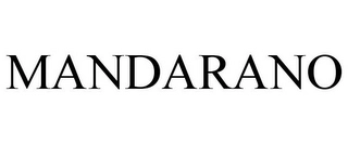 MANDARANO Trademark Image