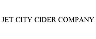JET CITY CIDER COMPANY Trademark Image