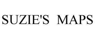 SUZIE'S MAPS Trademark Image