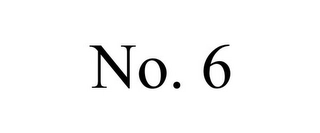 NO. 6 Trademark Image