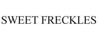 SWEET FRECKLES Trademark Image