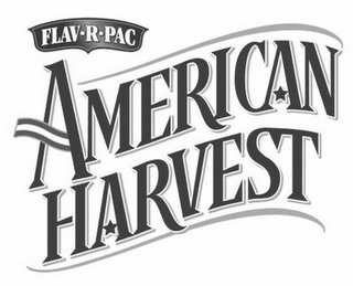 FLAV·R·PAC AMERICAN HARVEST Trademark Image