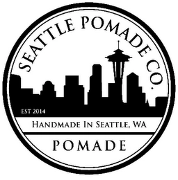 SEATTLE POMADE CO. EST 2014 HANDMADE IN SEATTLE, WA POMADE Trademark Image