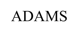 ADAMS Trademark Image