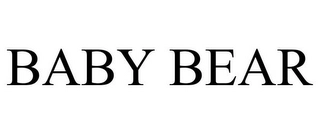 BABY BEAR Trademark Image