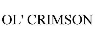 OL' CRIMSON Trademark Image
