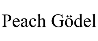 PEACH GÖDEL Trademark Image