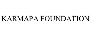 KARMAPA FOUNDATION Trademark Image