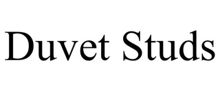 DUVET STUDS Trademark Image