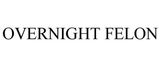 OVERNIGHT FELON Trademark Image