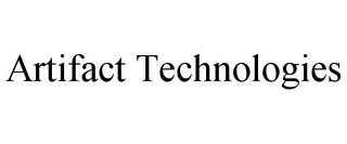 ARTIFACT TECHNOLOGIES Trademark Image