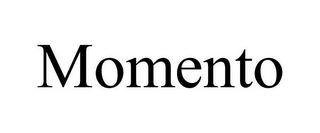 MOMENTO Trademark Image