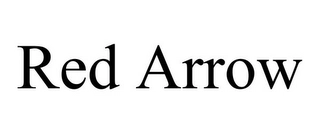 RED ARROW Trademark Image