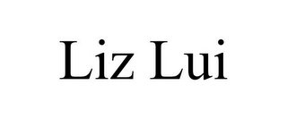 LIZ LUI Trademark Image