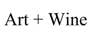 ART + WINE Trademark Image