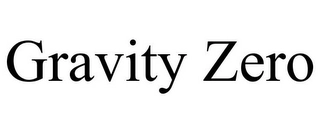 GRAVITY ZERO Trademark Image
