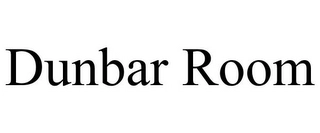 DUNBAR ROOM Trademark Image