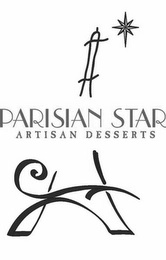 PARISIAN STAR ARTISAN DESSERTS Trademark Image