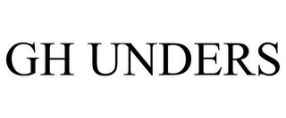 GH UNDERS Trademark Image