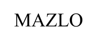 MAZLO Trademark Image