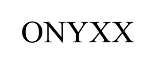 ONYXX Trademark Image