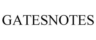 GATESNOTES Trademark Image