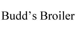 BUDD'S BROILER Trademark Image