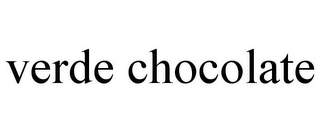 VERDE CHOCOLATE Trademark Image