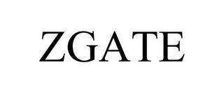 ZGATE Trademark Image