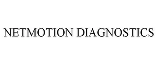 NETMOTION DIAGNOSTICS Trademark Image