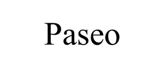 PASEO Trademark Image