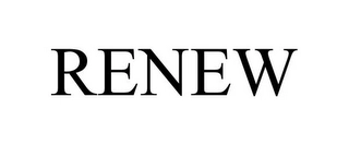 RENEW Trademark Image