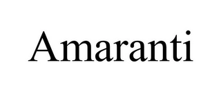 AMARANTI Trademark Image