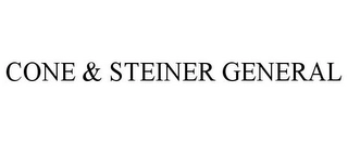 CONE & STEINER GENERAL Trademark Image
