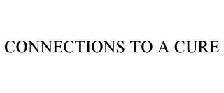 CONNECTIONS TO A CURE Trademark Image