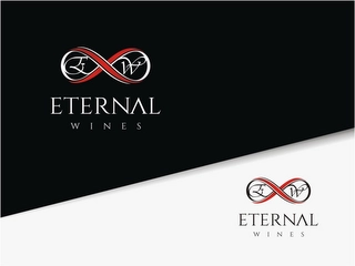 EW ETERNAL WINES Trademark Image