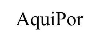 AQUIPOR Trademark Image