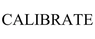 CALIBRATE Trademark Image