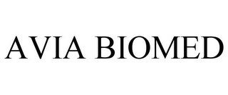 AVIA BIOMED Trademark Image