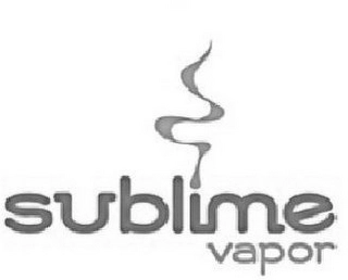 SUBLIME VAPOR Trademark Image