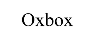 OXBOX Trademark Image