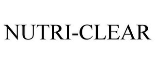 NUTRI-CLEAR Trademark Image